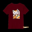 Lucky Cat T-shirt (with print name option)